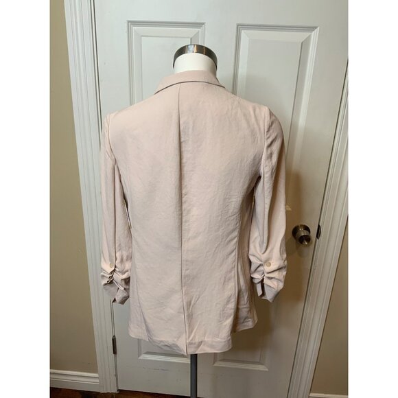 Elizabeth and James Light Pink 3/4 Sleeve Blazer, Size 4 (US) - Picture 4 of 5